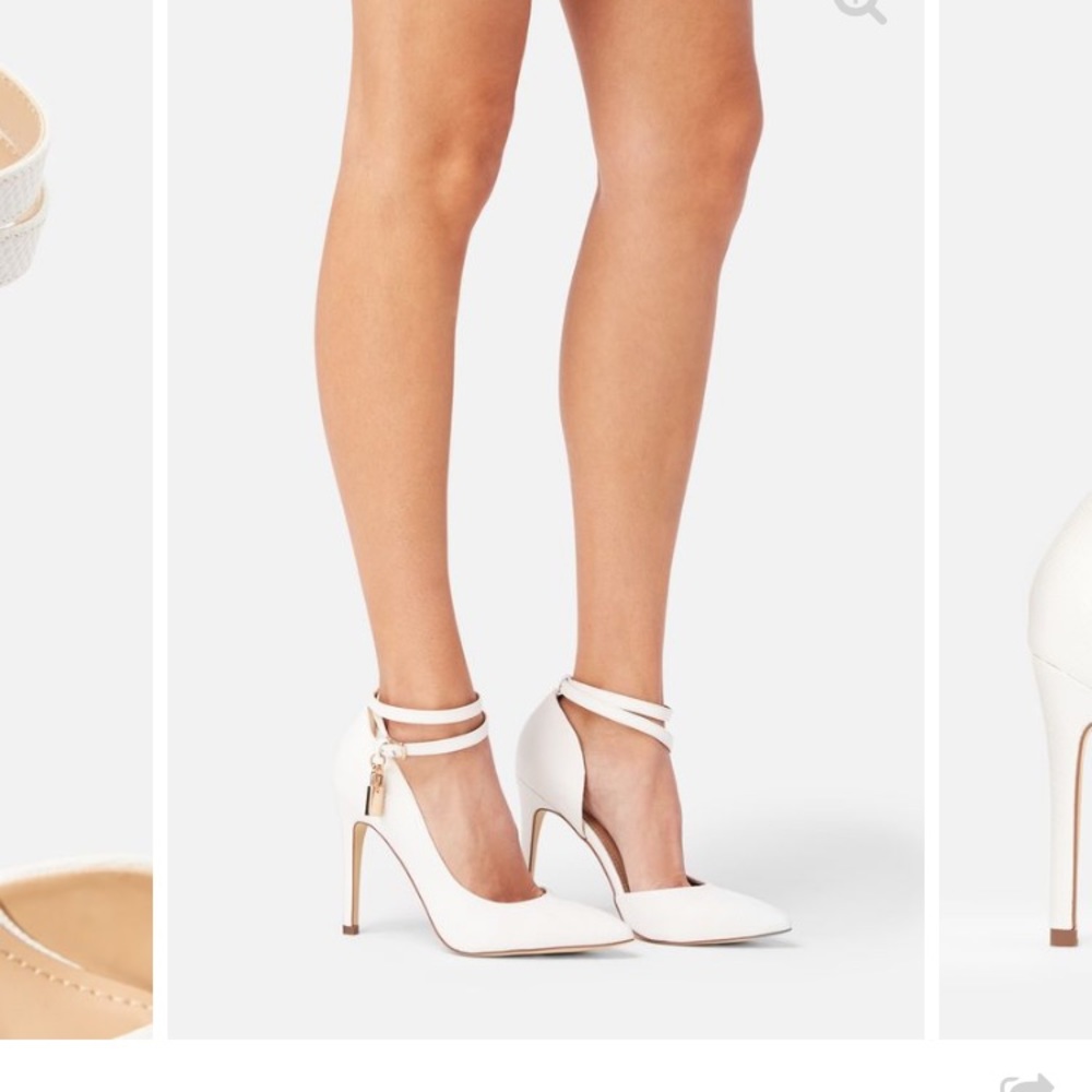 White heels